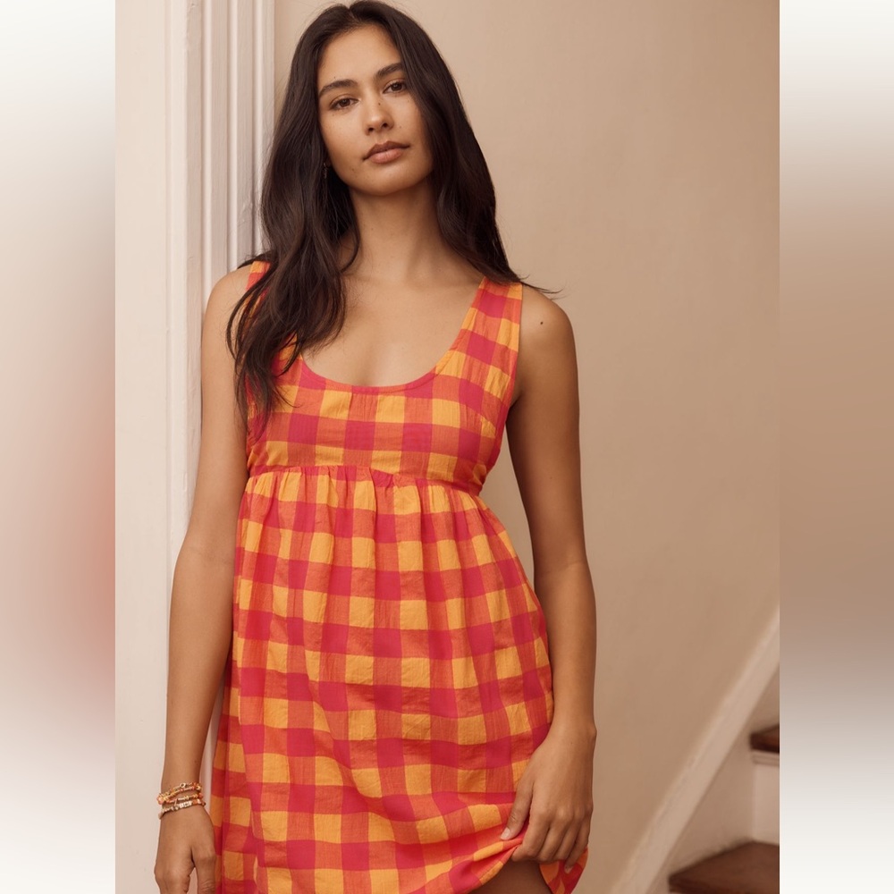 NWT By Anthropologie Apron Mini Nap Dress - Medium
